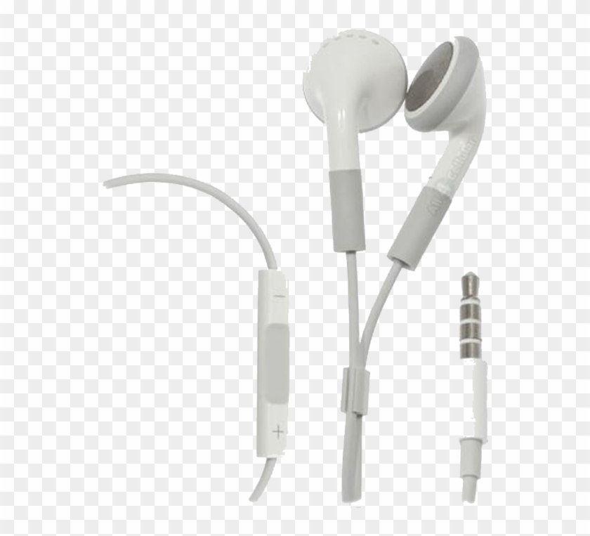 Apple Earbuds, Iphone 4s, Microphone, Technology, Headphones - Apple In Ear Headphones Clipart #5758690