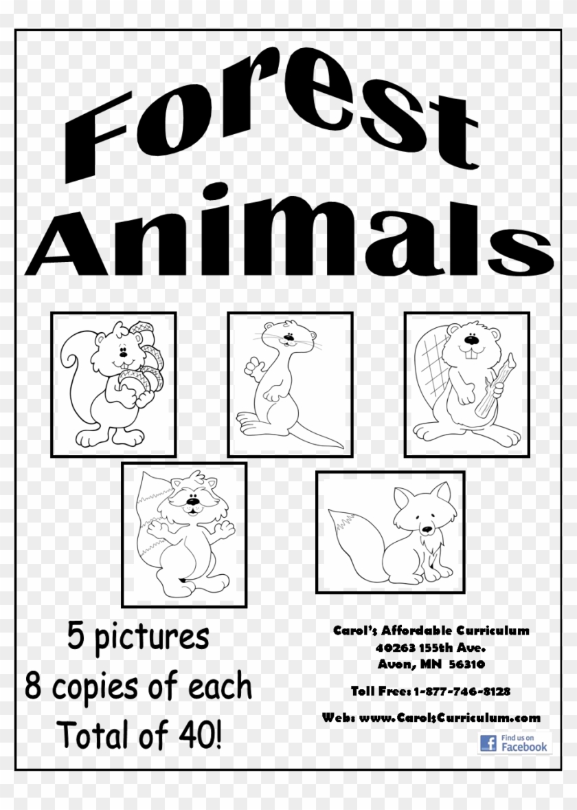 Forest - Cartoon Clipart #5759011
