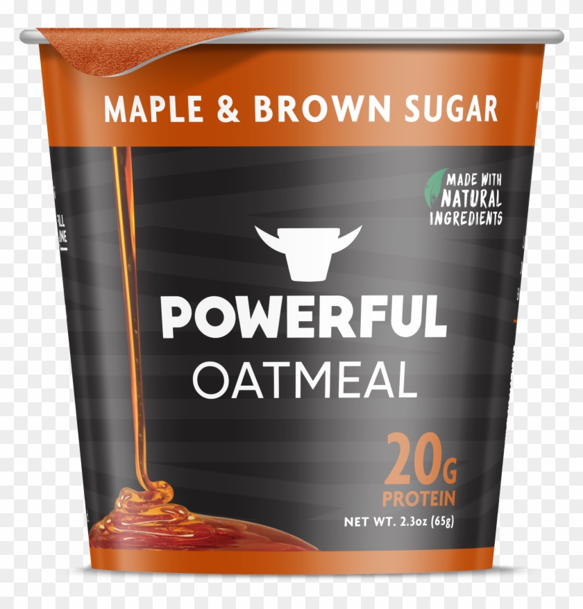 Maple & Brown Sugar Oatmeal - Banner Clipart