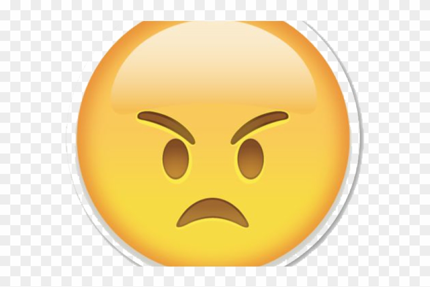 Angry Emoji Clipart Clear Background - Transparent Background Angry Emoji - Png Download