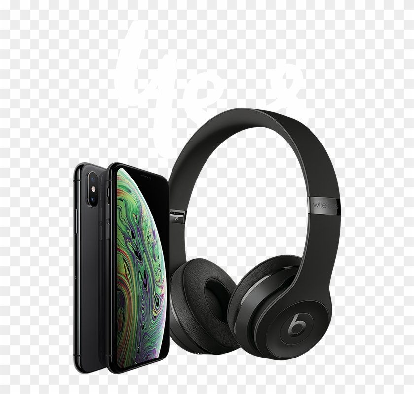 The Iphone Xs With Bonus - Beats By Dre Solo Clipart #5759392