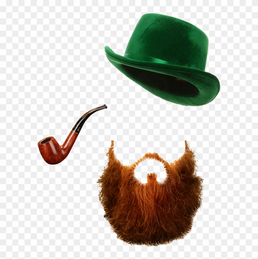 #stpatricksday #leprechaun #beard #costume #ftestickers - Cowboy Hat Clipart