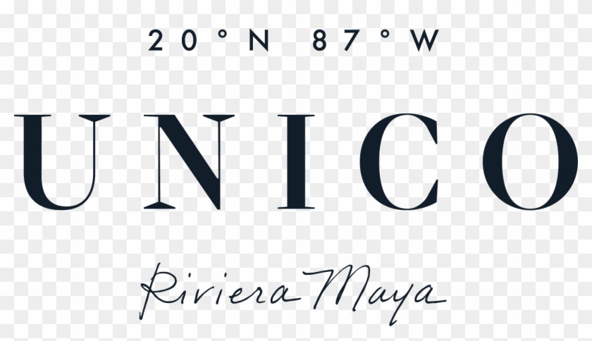 Tie The Knot Off The Stunning White Beaches Of Riviera - Unico Riviera Maya Logo Clipart #5759824