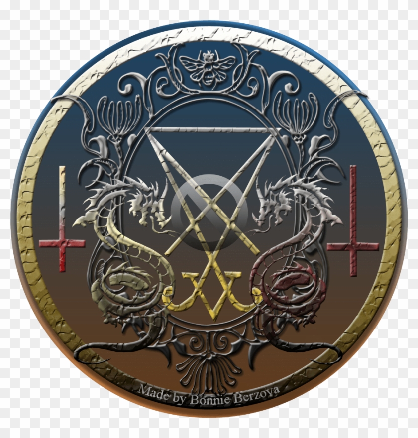 The Seal Of Lucifer - Emblem Clipart #5759916