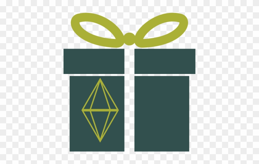 It Is The Plumbob Icon Used For The Icons And Titles - Graphic Design Clipart