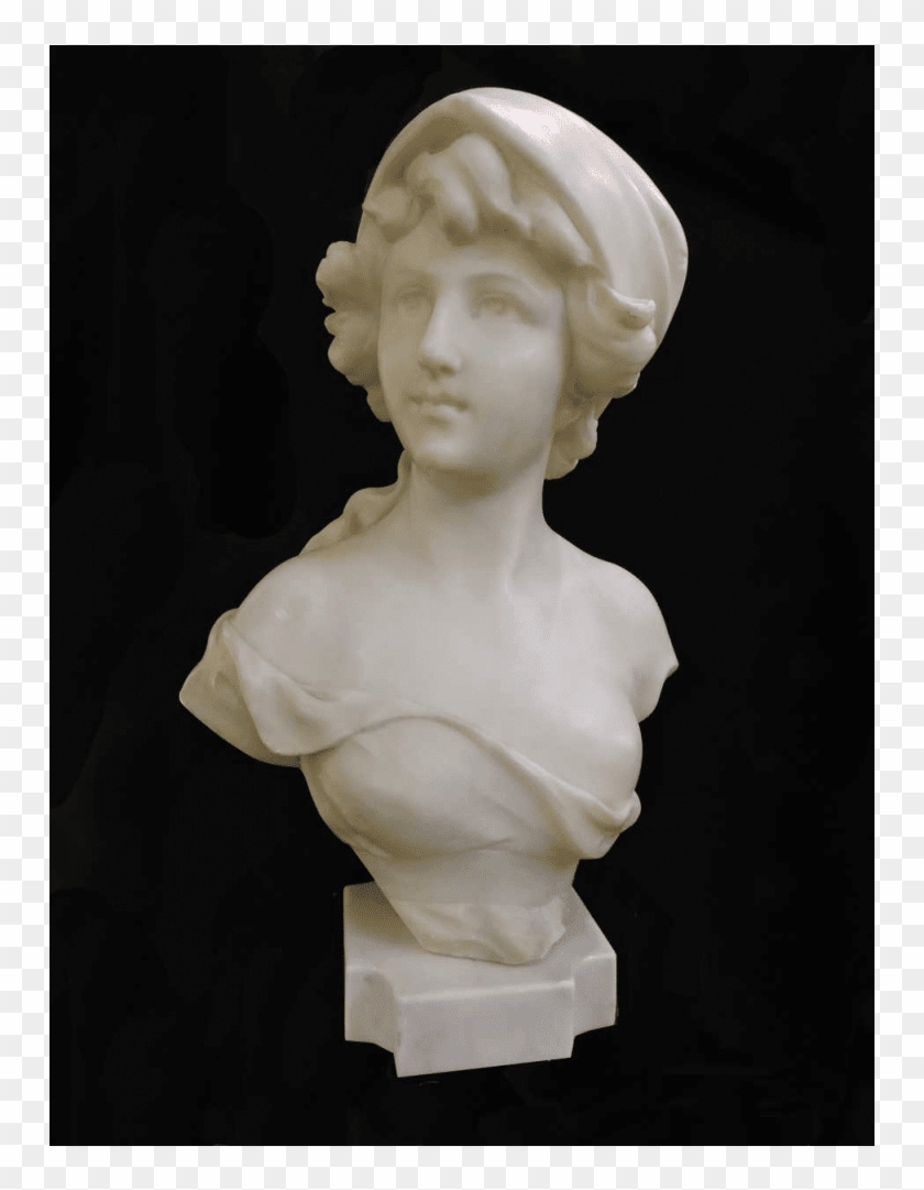 Italian Large Marble Bust - Bust Clipart #5760193