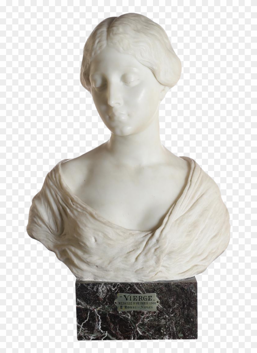 Antique Italian Marble Bust Of A Female On Chairish - Bust Clipart #5760305
