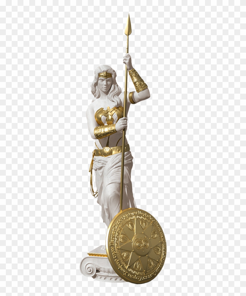 Princess Of Themyscira Faux Marble 12” Statue - Statue Clipart #5760510