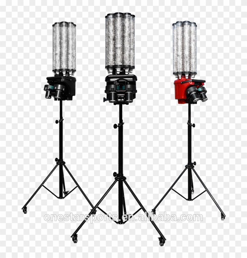 Micro-computer Badminton Shuttlecock Machine With Remote - Badminton Shuttlecock Machine Clipart #5760623