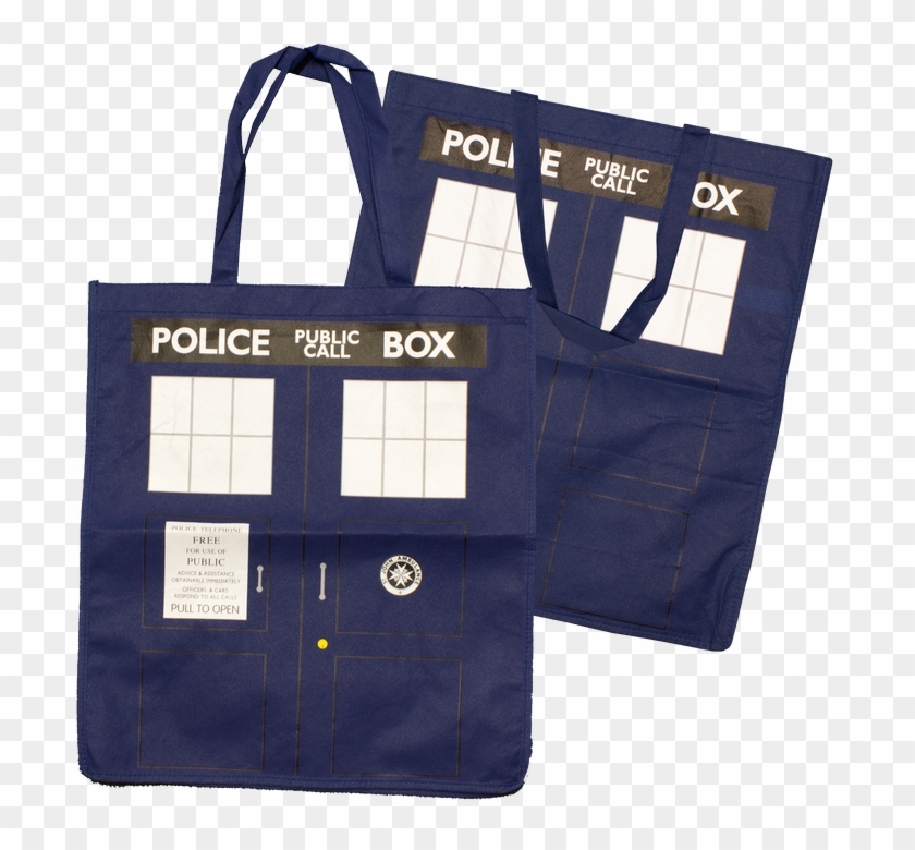Doctor Who Tardis Tote Bag - Handbag Clipart #5760747