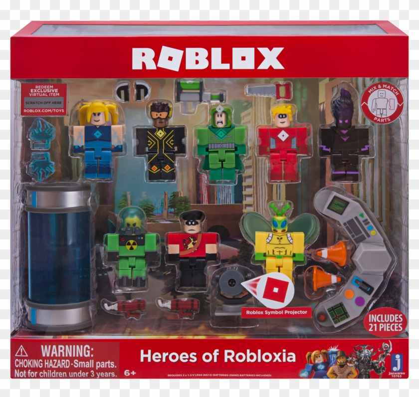 Heroes Of Robloxia Action Figure 8-pack - Heroes Of Robloxia Toys Clipart