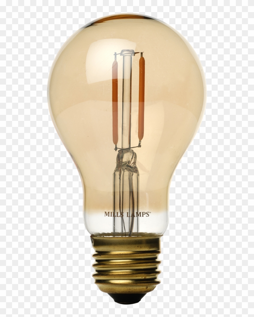 Edison Mills A19 Victorian Led Filament Light Bulb - Incandescent Light Bulb Clipart