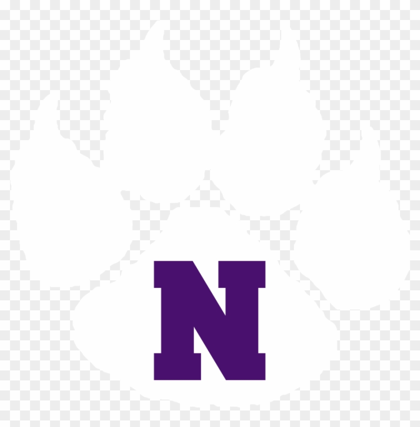 Cub Paw White - Nevada Cubs High School Clipart #5760966