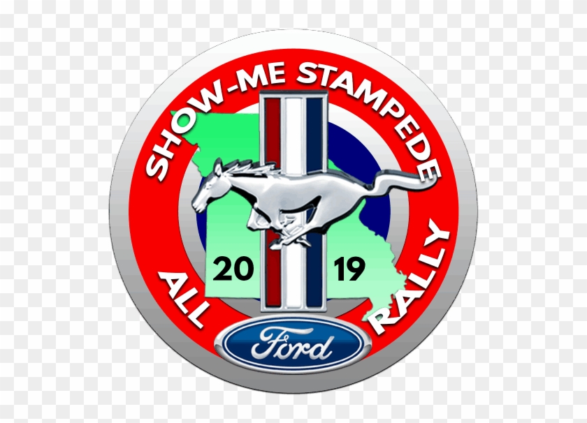 Show-me Stampede All Ford Rally August 3, - Ford Mustang Clipart #5762122
