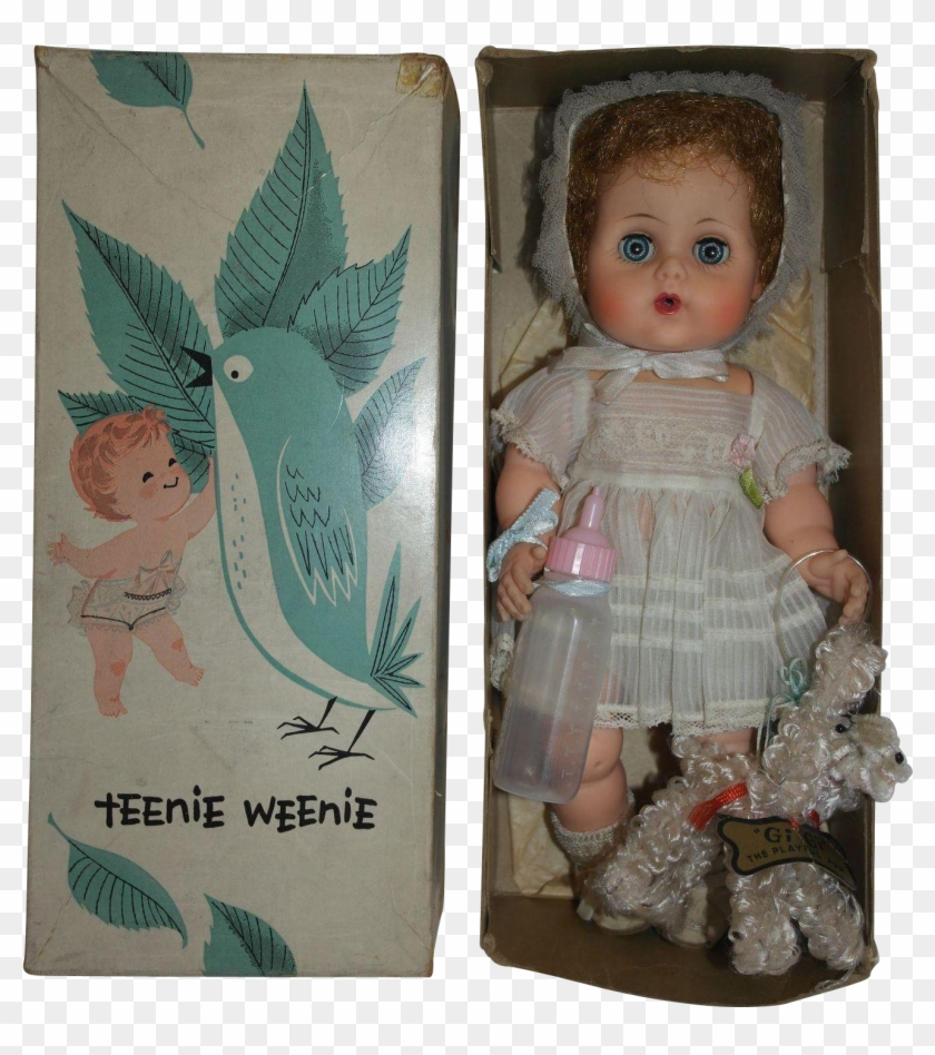 Teenie Weenie 11' Toodles With Her Poodle - Doll Clipart #5762192