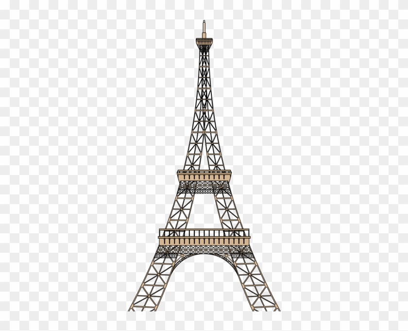 Th Sightseeing Ca 003 - エッフェル 塔 イラスト フリー Clipart