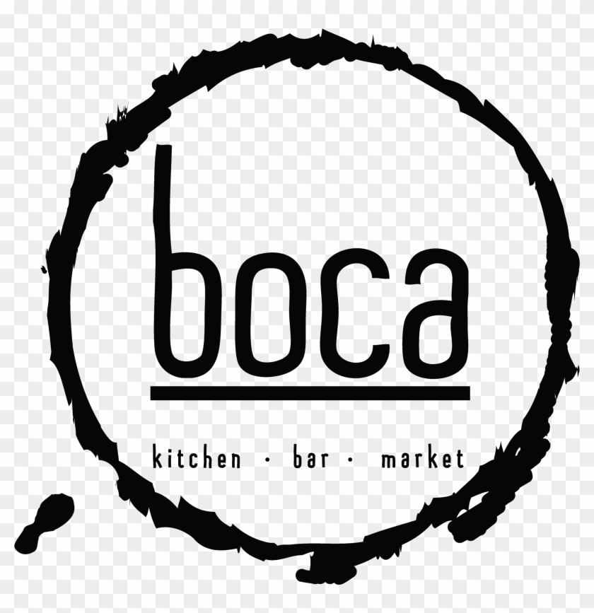 Boca Bw Stamp Blank - Boca Tampa Clipart