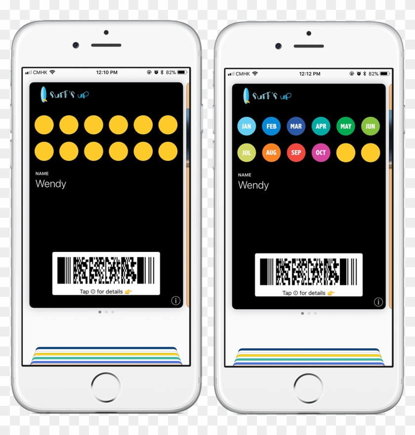 Each Stamp Represents A Month In The Year - Iphone Clipart