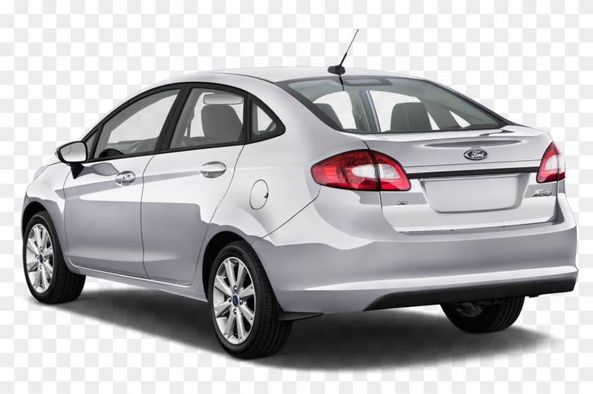 67 - - Ford Fiesta Sedan Back Clipart #5762691