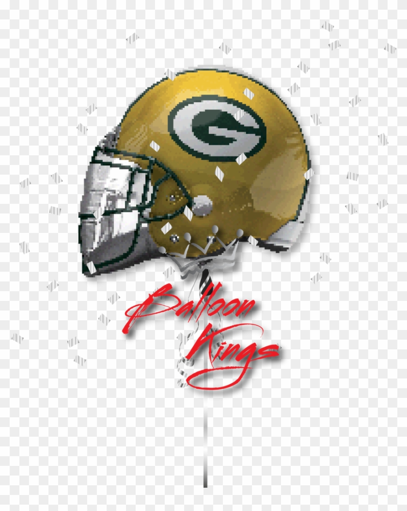 Packers Helmet - Balloon Clipart