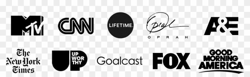 Mtv, Cnn, Lifetime, Oprah, A&e Real Life Real Drama, - Circle Clipart