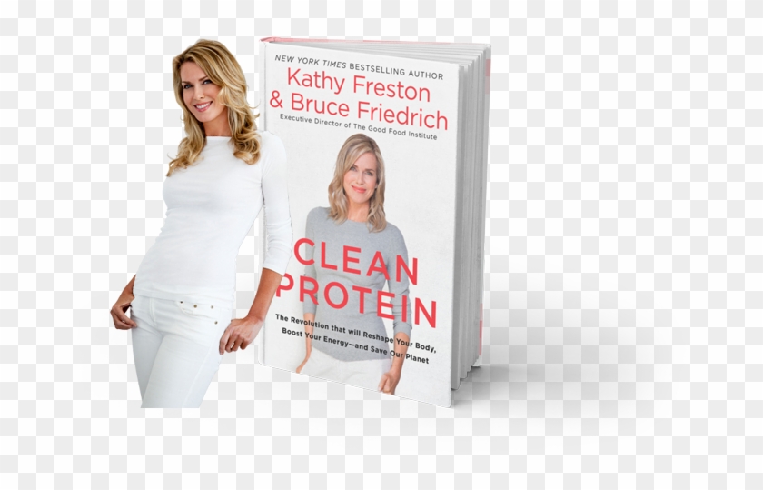 Kathy Freston Clean Protein Book Cover - Banner Clipart #5762847