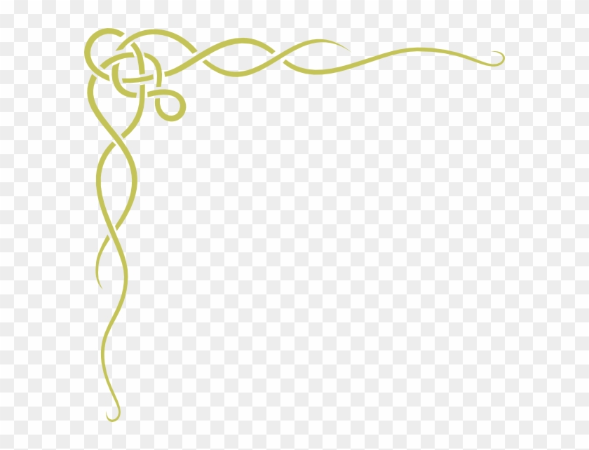Frame Png - Gold Vines Clipart