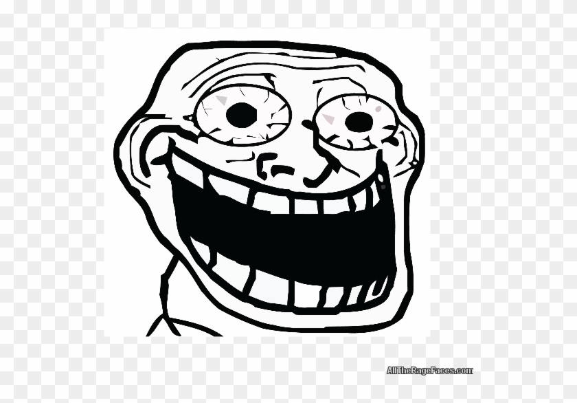 Ben's Website - Transparent Crazy Troll Face Clipart