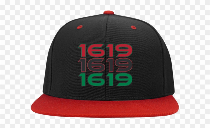 1619 Flat Bill Snapback Hat - Baseball Cap Clipart