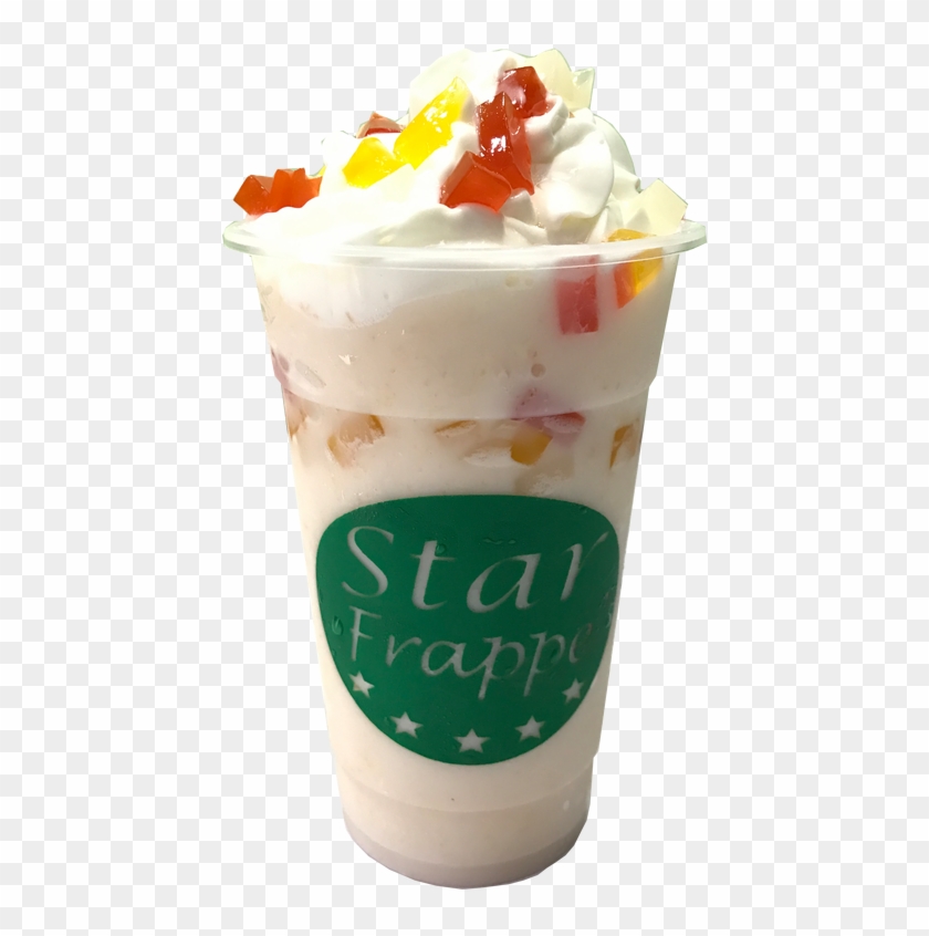 Star Frappe Food Cart Products Milk Tea - Sundae Clipart