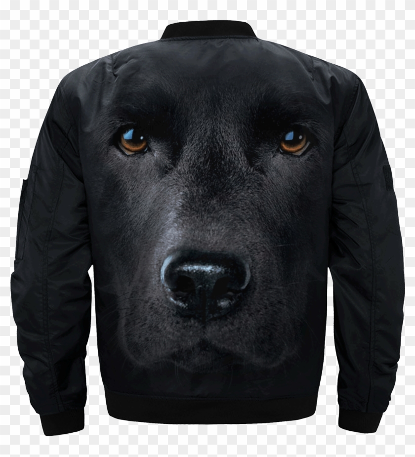 Com Black Lab Over Print Jacket %tag - Polos Personalizados Mascotas Clipart #5764454