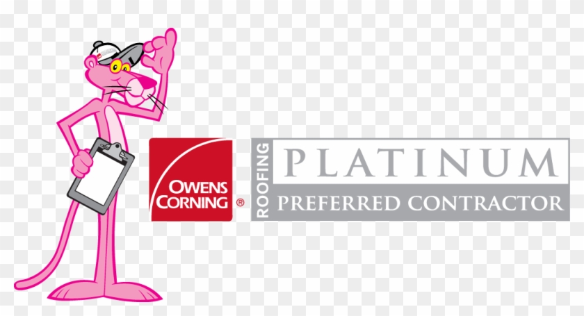 We Are Your Local Owens Corning Preferred Contractor - Owens Corning Platinum Logo Clipart