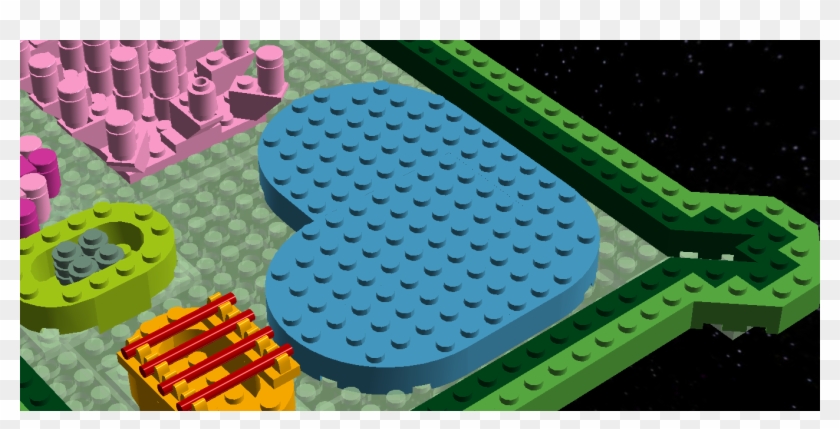 Lego Plant Cell - Plant Cell Project With Legos Clipart #5765608