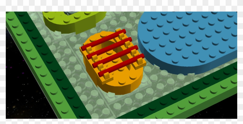 Animal Cell Model Diagram Project Parts Structure Labeled - Lego Plant Cell Clipart #5765662