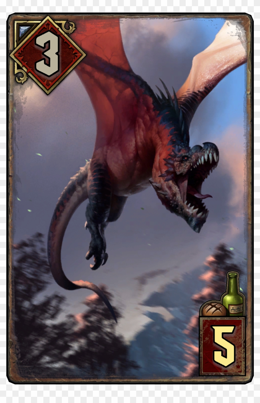 Wyvern - Witcher Wyvern Clipart #5765779