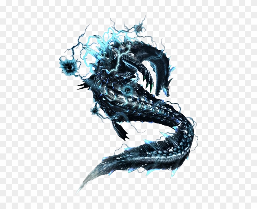 Sea Wyvern - Mh3u Abyssal Lagiacrus Clipart #5766305