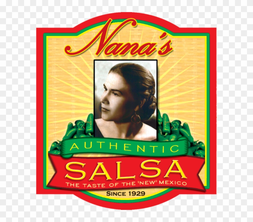 Nana's Salsa Logo - Poster Clipart #5767270