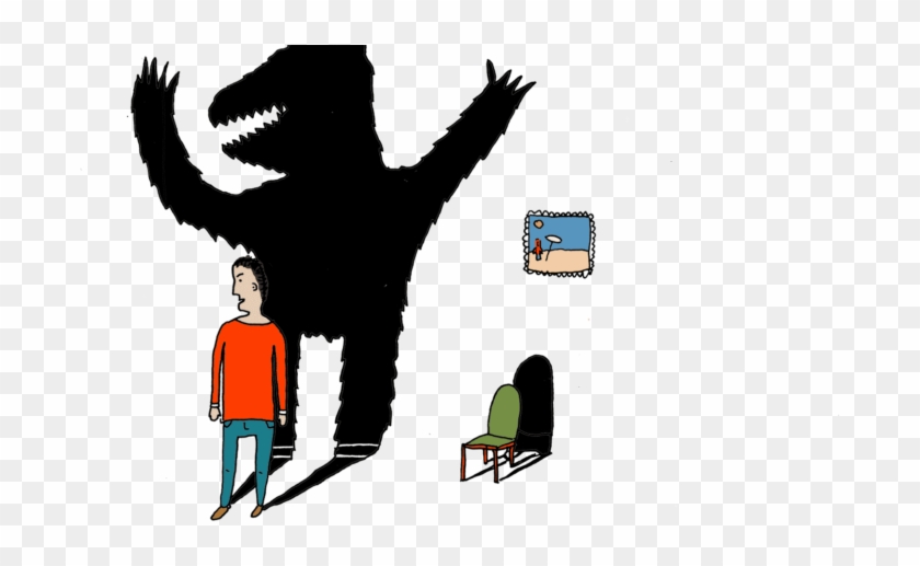 Me And My Shadow - Lado Oscuro De El Internet Clipart