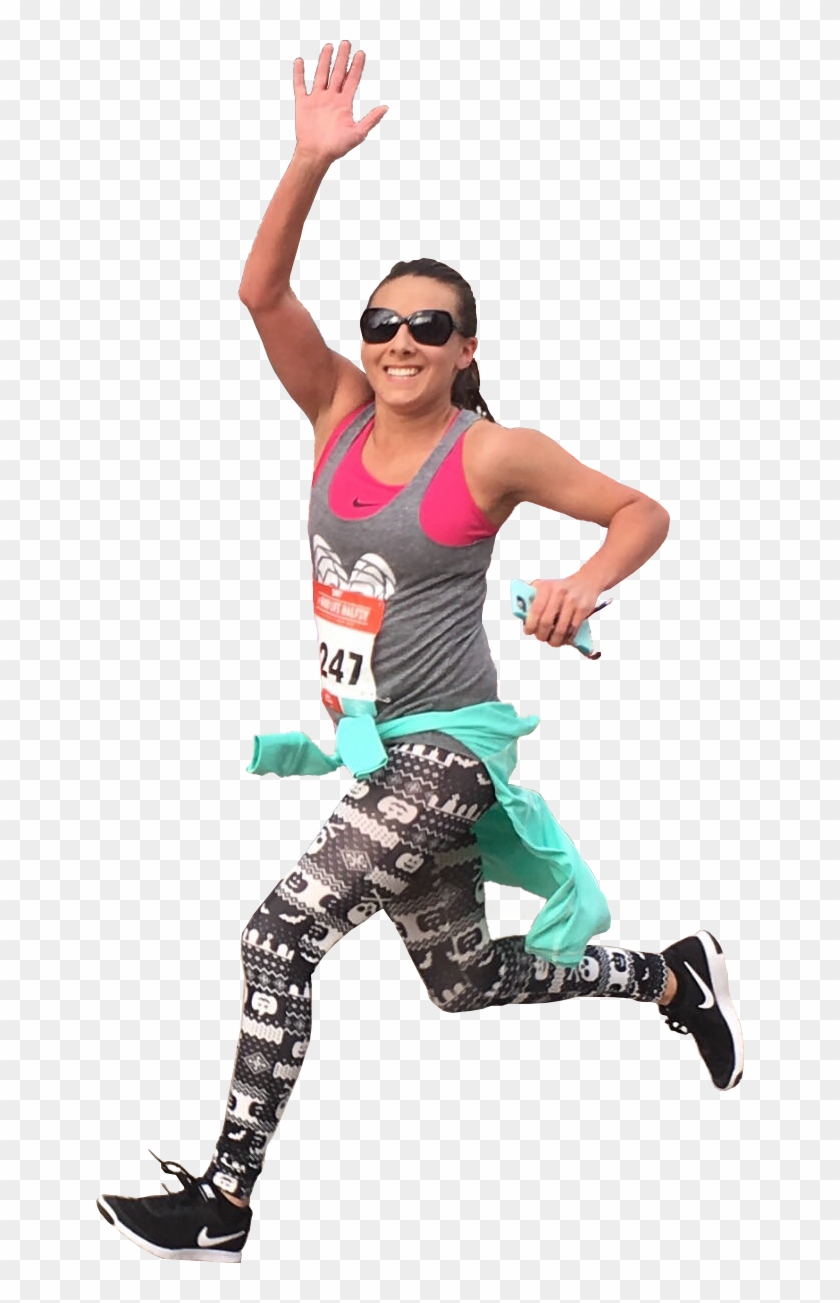 Persona Woman Running - Transparent Woman Running Clipart #5767797