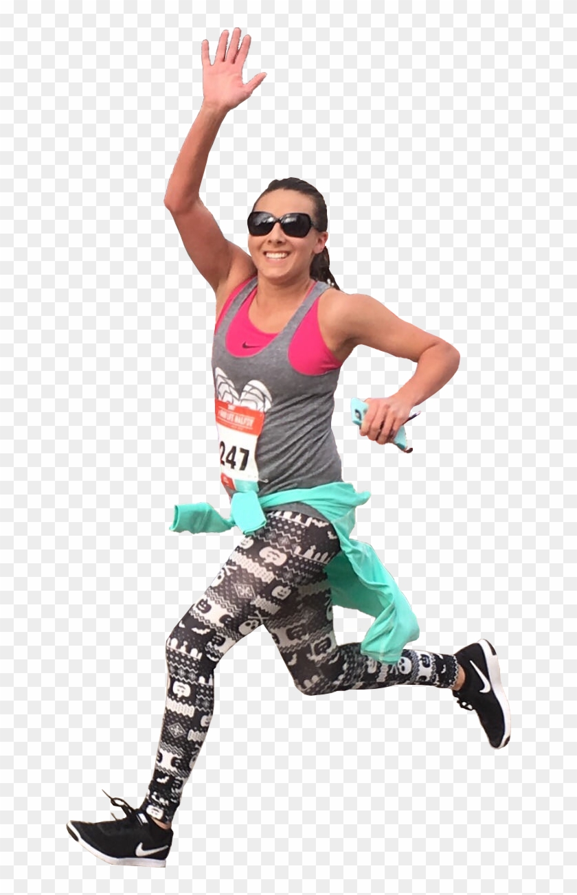 Persona Woman Running - Transparent Woman Running Clipart