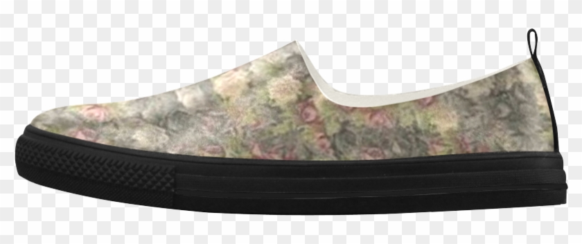 Vintage Gothic Rose Apus Slip-on Microfiber Women's - Paisley Clipart #5767830