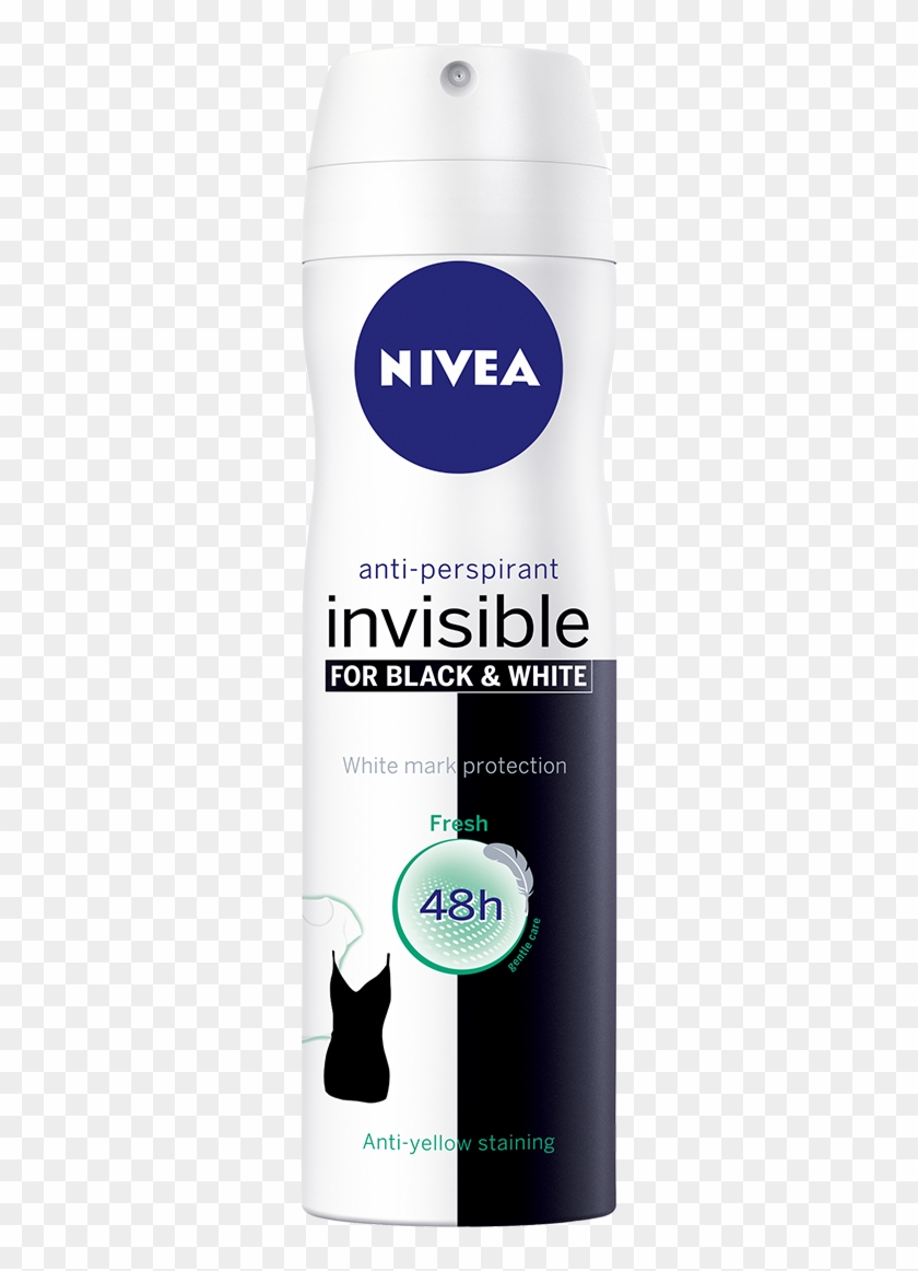 Nivea Invisible Black And White Spray Clipart #5768355