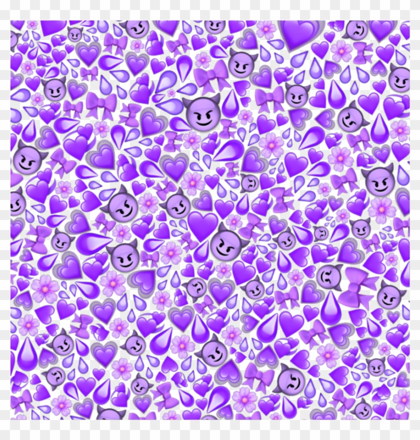 #purple #emoji #purpleemoji #background #emojibackground - Tumblr Clipart