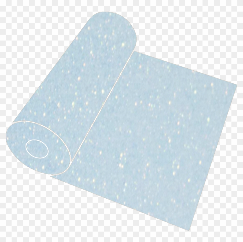 20" Neon Blue Glitter Roll - Illustration Clipart #5768611