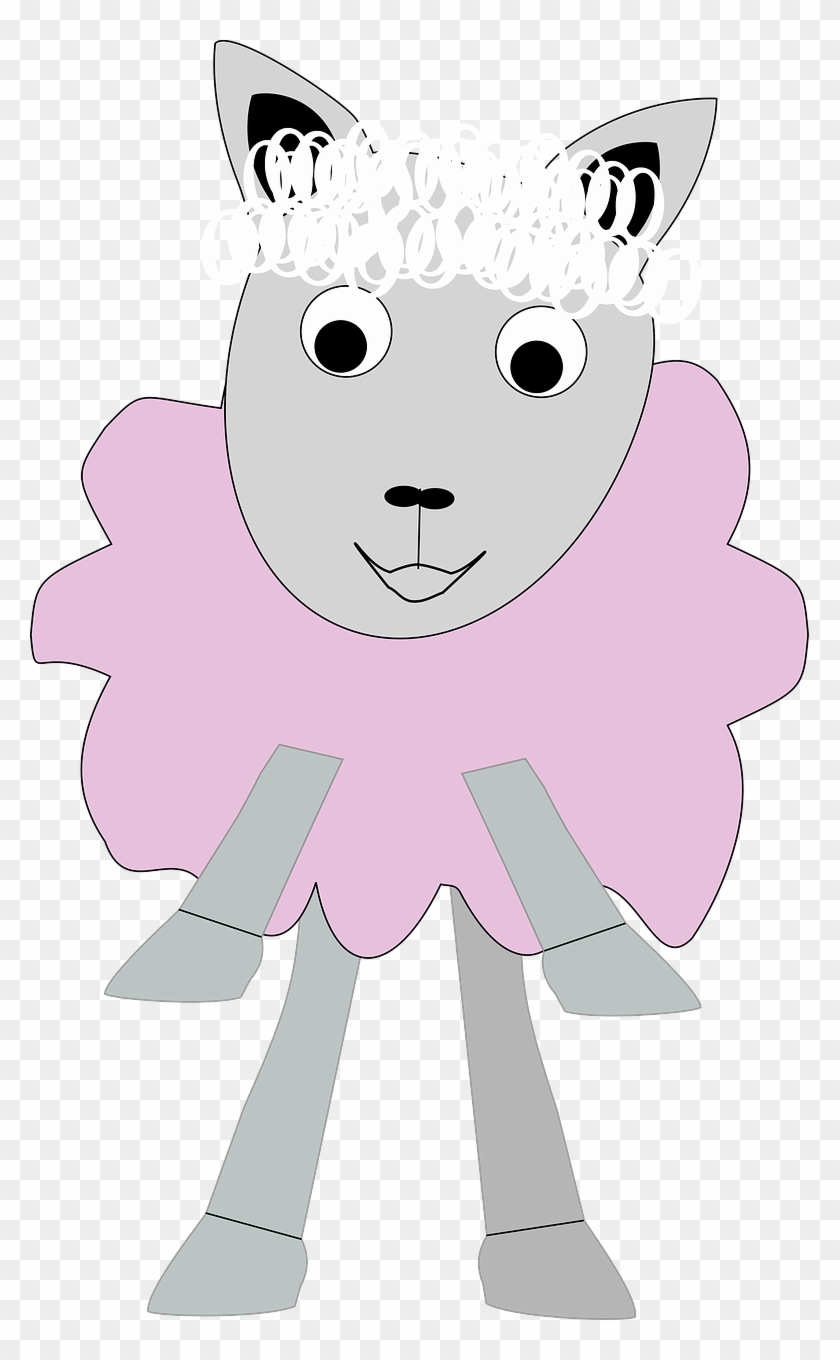 Sheep Lamb Emoji Smile Happy Png Image - Sheep Clipart