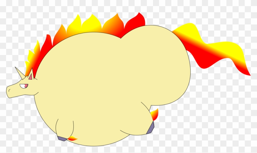 Helium Rapidash - Illustration Clipart #5768850