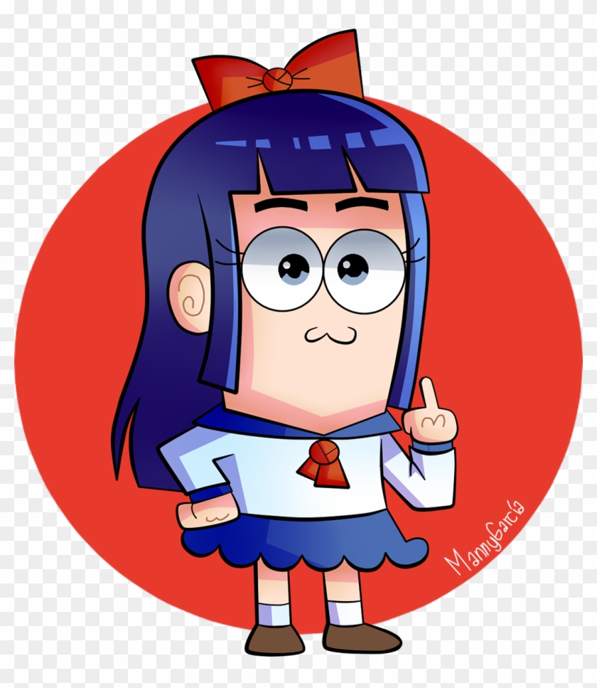 From Pop Team Epic - Cartoon Clipart #5768948