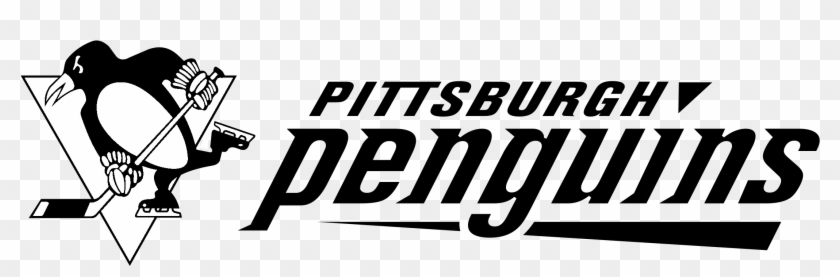 Pittsburgh Penguins Logo Black And White - Bussey Auto Brokers Penguins Clipart #5768999