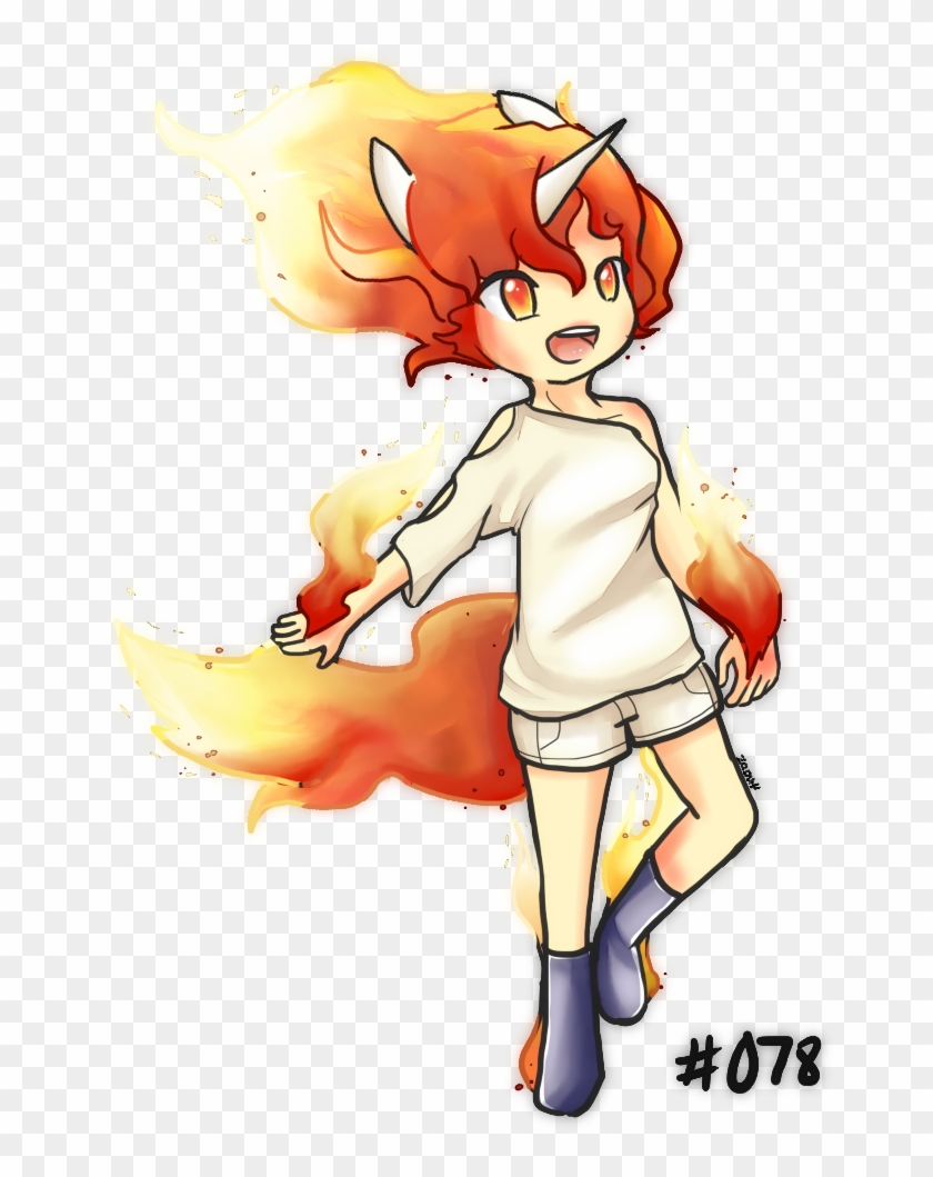 Rapidash - Cartoon Clipart