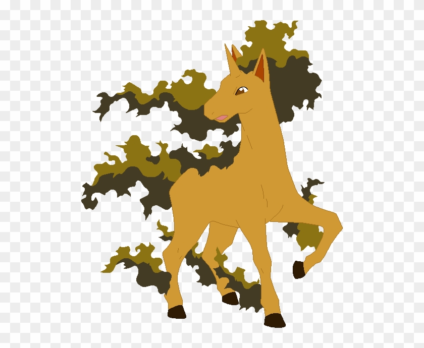 Free, 5 /5,000, Free - Rapidash And Ponyta Clipart